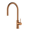 OTUS SLIMLINE GOOSNECK PULL OUT SINK MIXER - BRUSHED COPPER OTUS SLIMLINE GOOSNECK PULL OUT SINK MIXER - BRUSHED COPPER