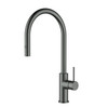 OTUS SLIMLINE GOOSNECK PULL OUT SINK MIXER - GUN METAL