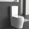 ZEUS RIMLESS TORNADO BACK TO WALL SUITE - GLOSS WHITE
