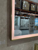 ARIA LED Arch Frontlit Touchless Mirror - 500x900 - Brushed Gold ARIA LED Arch Frontlit Touchless Mirror - 500x900 - Brushed Gold