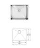 LAUNDRY KIT MINI - 650mm - HAMPSHIRE WHITE - CLOUDY CARRARA STONE TOP