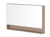 STELLA OAK MIRROR SHAVING CABINET 1200mm