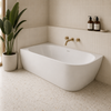 VENEZIA CORNER BATH WITH OVERFLOW