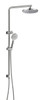 CORA MULTIFUNCTION SHOWER SET 200mm - BRUSHED NICKEL