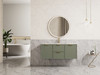MIAMI Wall Hung Vanity 1200mm - Olive Green