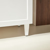 HARRINGTON FREESTNDING VANITY ON LEGS 750mm RIGHT DRAWS- MATTE WHITE 