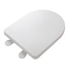 (REPLACEMENT FOR SC1064) SLIM TOILET SEAT - SOFT CLOSE - GLOSS WHITE FOR 002/005/008/014/102/021/026/027/102R/102HR/107R/107T/305R