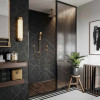 Mr Wet Wall 1000x2400x10mm Wall Panels - BLACK SENSA