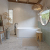 Modica 1500 Right Corner Bath Gloss White