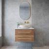 SPOTTED GUM WALL HUNG VANITY DD 750