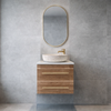SPOTTED GUM WALL HUNG VANITY DD 600