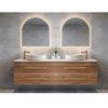 SPOTTED GUM WALL HUNG VANITY 4D 1800