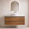 SPOTTED GUM WALL HUNG VANITY 45 DD 1200mm