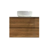 SPOTTED GUM WALL HUNG VANITY 45 DD 750mm