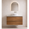 SPOTTED GUM WALL HUNG VANITY 45 DD 900mm