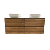 SPOTTED GUM WALL HUNG VANITY 45 4D 1500mm