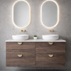 RED GUM WALL HUNG VANITY 4D 1200