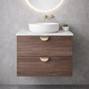 RED GUM WALL HUNG VANITY DD 750