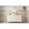 ALEXANDRA MATTE WHITE WALL HUNG VANITY DD 1200