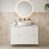 ALEXANDRA MATTE WHITE WALL HUNG VANITY DD 750