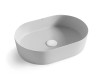 QUAY OVAL BASIN 500x340x120 - MATTE GREY
