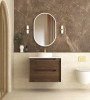 BYRON WALL HUNG VANITY 750mm - SABLE WALNUT
