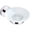 OTUS SOAP DISH GLASS - CHROME