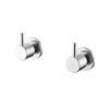 STAR MINI WALL TOP ASSEMBLIES - BRUSHED CHROME