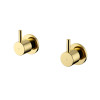 STAR MINI WALL TOP ASSEMBLIES - POLISHED BRASS