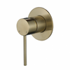 STAR MINI WALL MIXER 80mm - BRUSHED BRONZE/GOLD