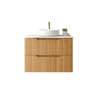 SAGE NATURAL OAK FLUTED VANITY 2D 750