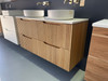SAGE NATURAL OAK FLUTED VANITY 4D 1200 