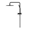 STAR COMPACT HALF SHOWER COLUMN SET 250MM - MATTE BLACK