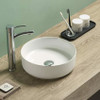 LUNA ROUND BASIN 346x114mm - GLOSS WHITE 