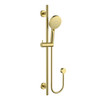 Otus Slimline Rail Shower - Brushed Gold