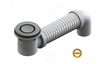 P&W Bath Bend Pop Down with Connector - CHROME