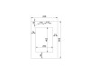 MINI LAUNDRY 430mm PURE WHITE STONE TOP