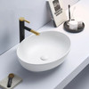 ORIA OVAL BASIN - MATTE WHITE