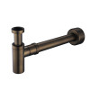 40MM BOTTLE TRAP TO SUIT 32MM WASTE - ANTIQUE BRASS