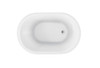 ROTONDO 1200 FREESTANDING BATH GLOSS WHITE