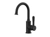 CLASICO BASIN MIXER GOOSENECK - MATTE BLACK