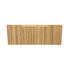 WILLOW NATURAL OAK FLUTED VANITY - 1200 Single Drawer