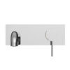 MECCA WALL BASIN MIXER 160MM SPOUT CHROME
