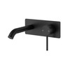 OTUS SLIMLINE WALL BASIN MIXER (220mm SPOUT) TRIM KIT - MATTE BLACK