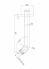 OTUS SLIMLINE BATH SPOUT - BRUSHED GOLD