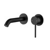 OTUS SLIMLINE WALL BASIN/BATH MIXER TRIM KIT - STAINLESS STEEL