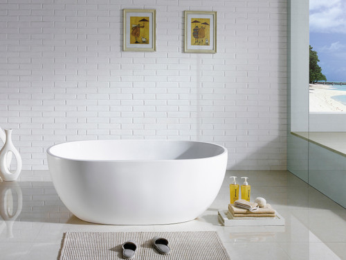 YARRA FREESTANDING BATH MATTE WHITE