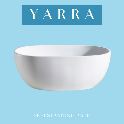 YARRA FREESTANDING BATH MATTE WHITE