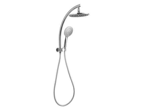 Dolce Short Arch Shower Rail Set Tap (Chrome) - 13564