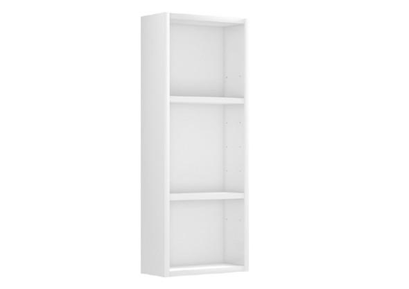 Open Face Side Cabinet for Mirror Cabinet White Gloss